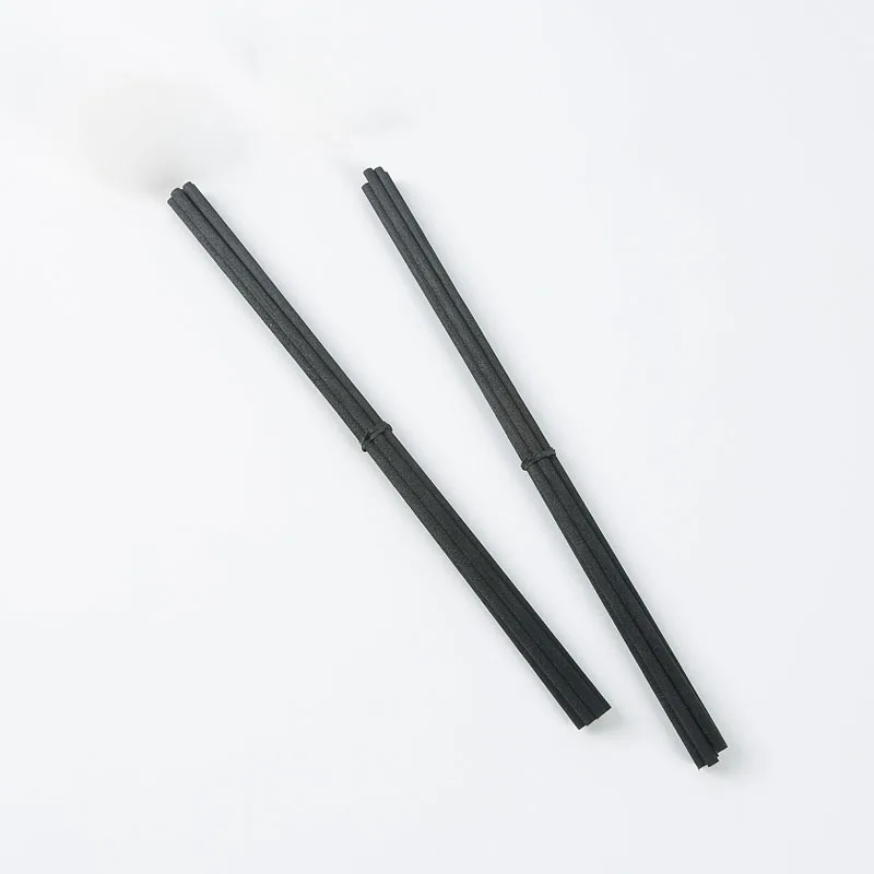 

Wholesale black Synthetic Polyester Rattan Material Fiber reed difuser sticks, White&black&green&red& brown etc.