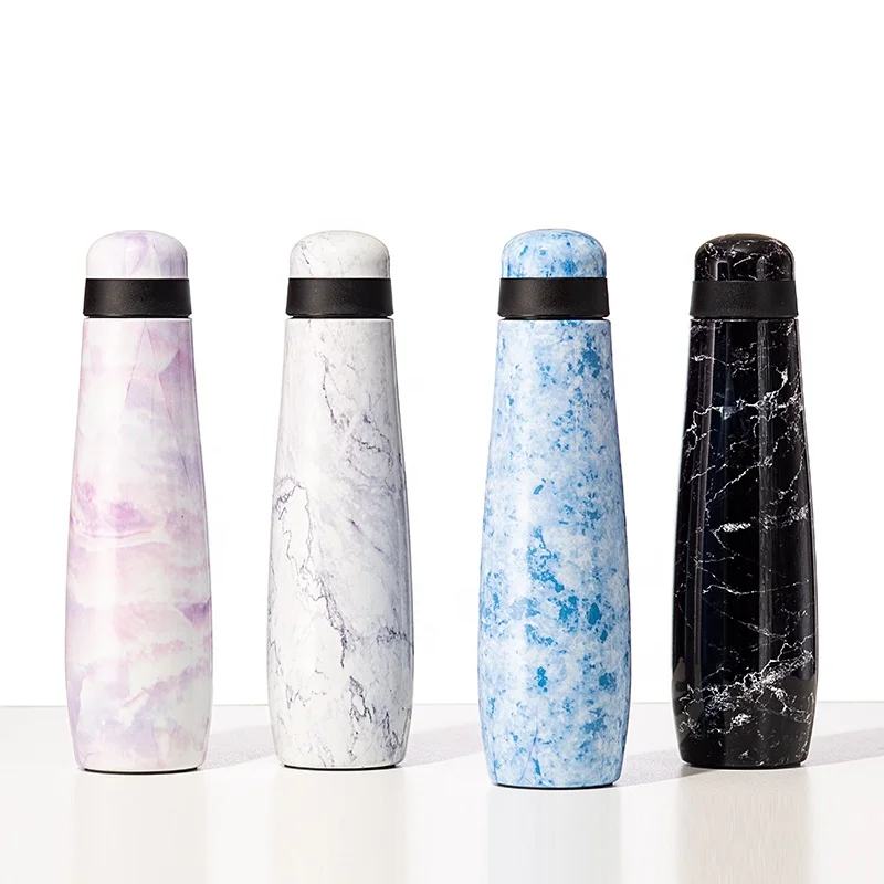 

Reusable Drink Sport Flask Water Bottles Double Wall Insulated Stainless Steel Water Bottle reusable drink flask, White