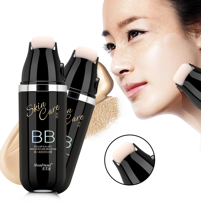 

Women bb cream private label Foundation Roller makeup Concealer Roller bb cream, Ivory white/ natural white