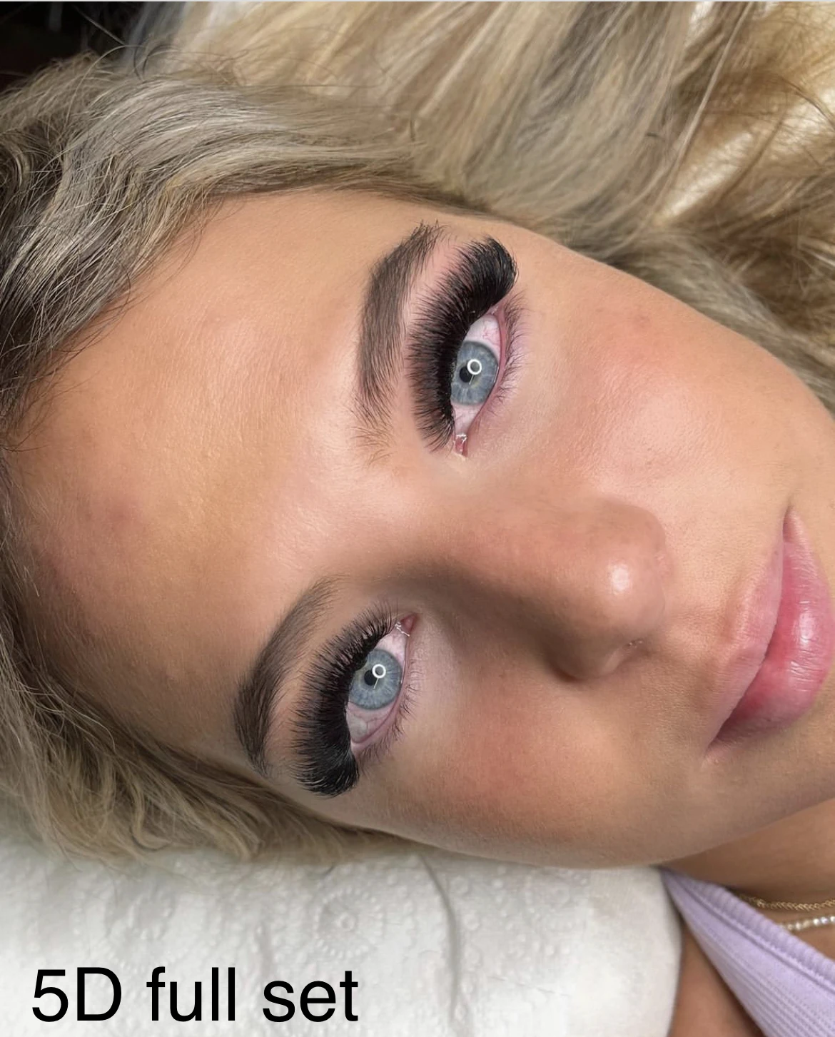 Ultra Dark Black Premade Fans 4d 5d Volume Eyelash d Curl 010 Premade Fans Short Root