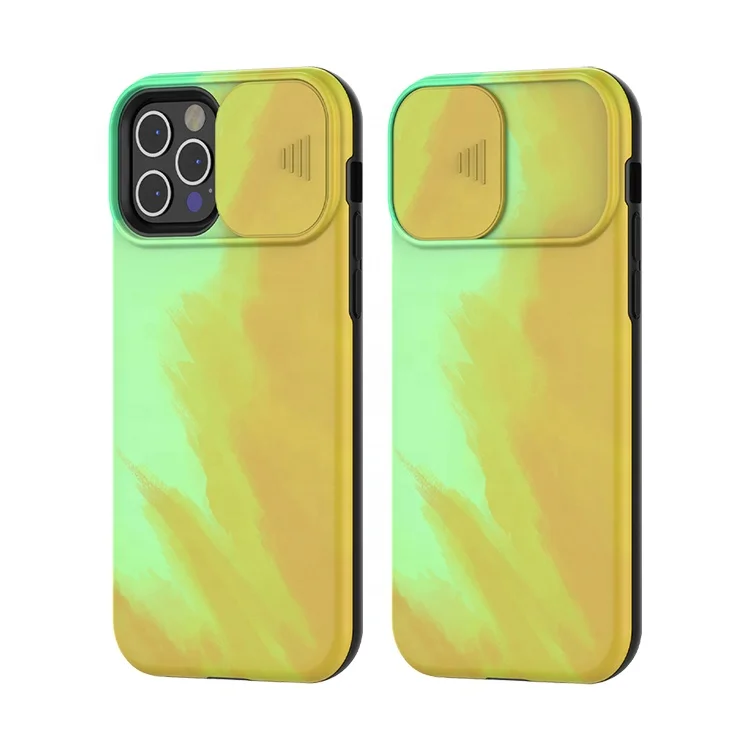 

Custom Printed Slide Camera Lens Full Cover Shockproof Mobile Phone Case for iPhone 12 12 Pro 12 Pro Max, Multi