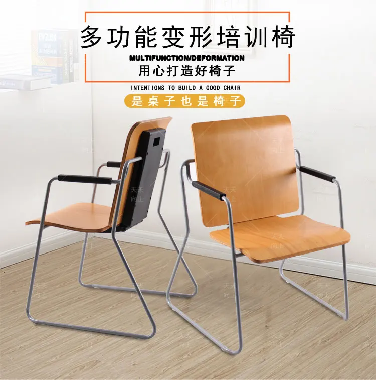 School Wooden Variant Desk and Chair Kids Party Tables and Chairs MFC Chair can be Desk Artistic Appearance Direct Buy China