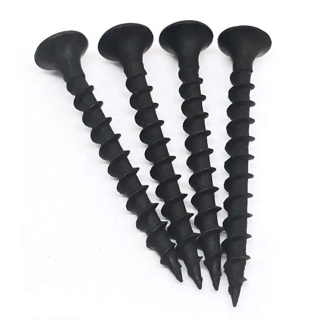 
C1022a Black gypsum screws drywall fasteners price 