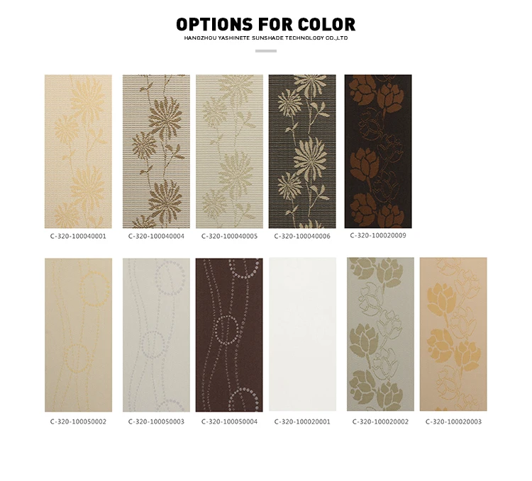 Hot Sell Window Curtain window-blinds electric curtain rail external venetian blinds price motorized vertical blinds