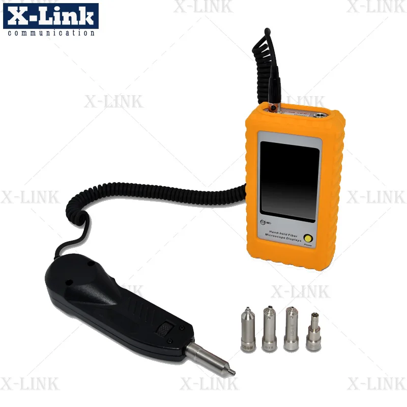 Portable Visual Video Fiber Optic Connector Inspection Probe