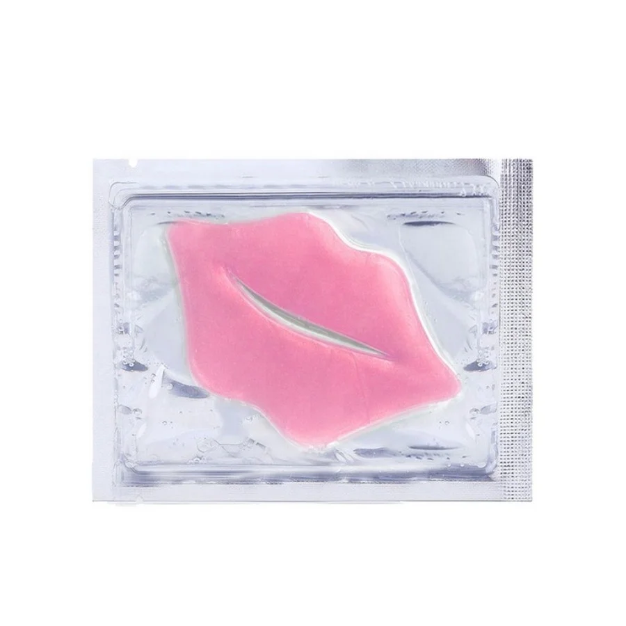 

Custom Beauty Plumpers Cute Gold Pink Cherry Overnight Mouth Gel Crystal Collagen Lip Mask, Gold,pink and white