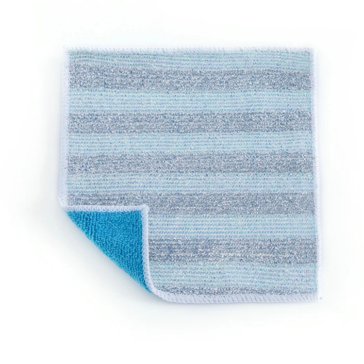 

Wholesale Kitchen Cleaning Striped Microfiber Hand Towels Non-linting Absorbent Dish Cloth, Stripe