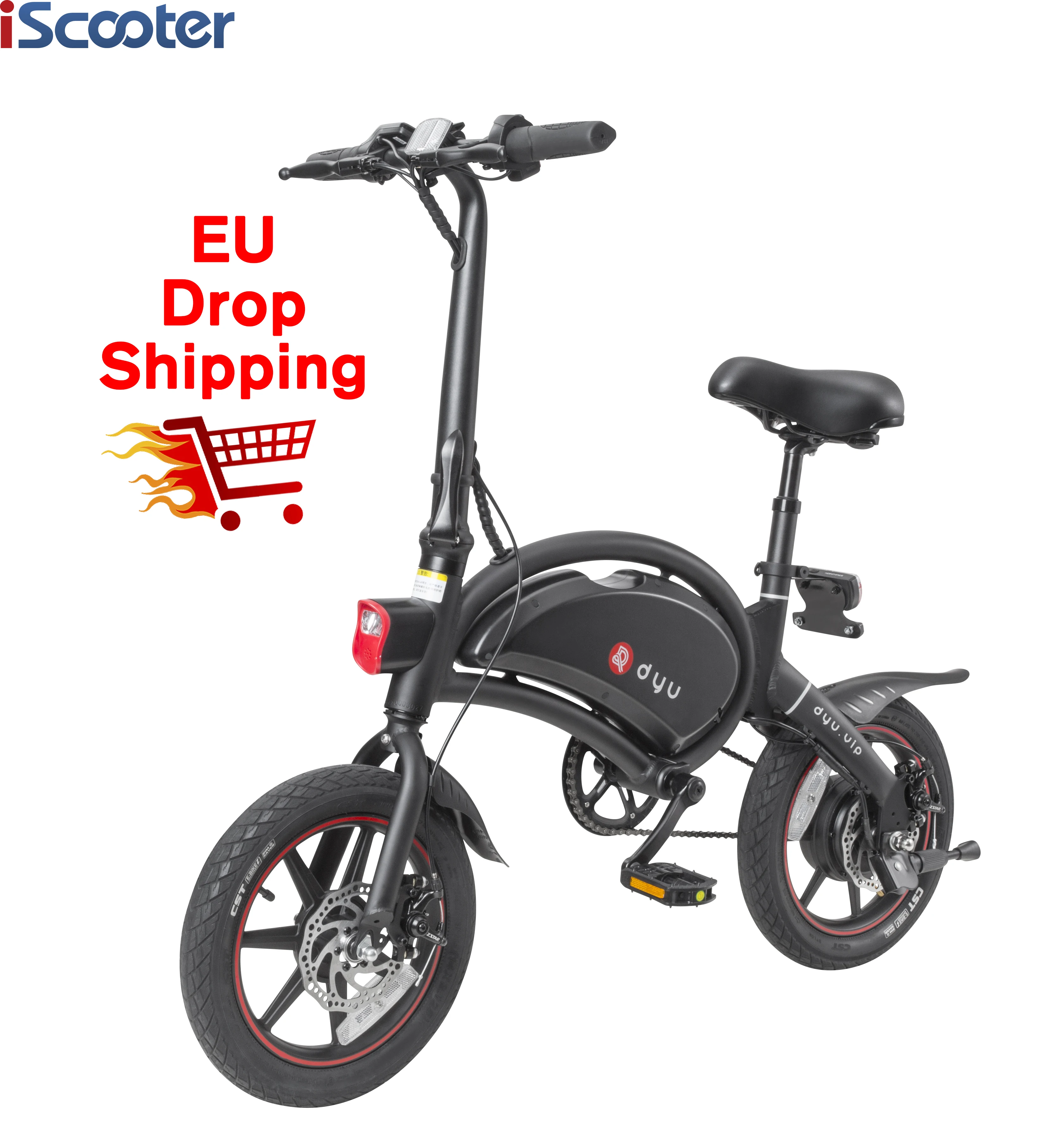 

EU Warehouse D3F electric bicycle 35KM 10AH elec bicycles Adult electric e bike