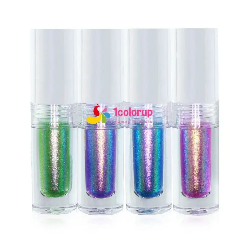 

Chameleon eye shadow liquid Wholesale Chromium Liquid Eyeshadow Duochrome Eyeshadow