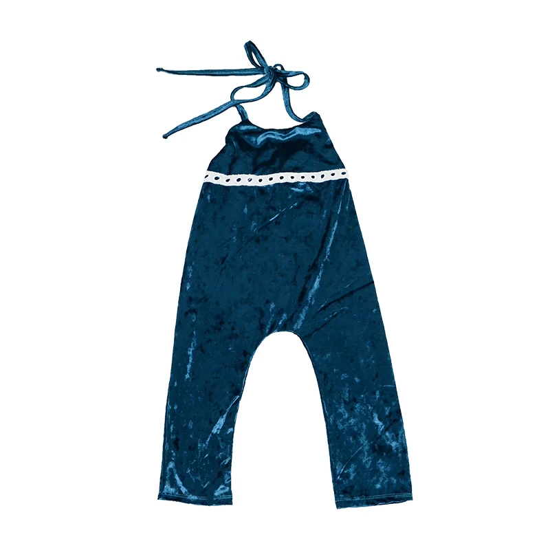 

Velvet kids jumpsuits baby Boys and girls autumn big rompers for winter