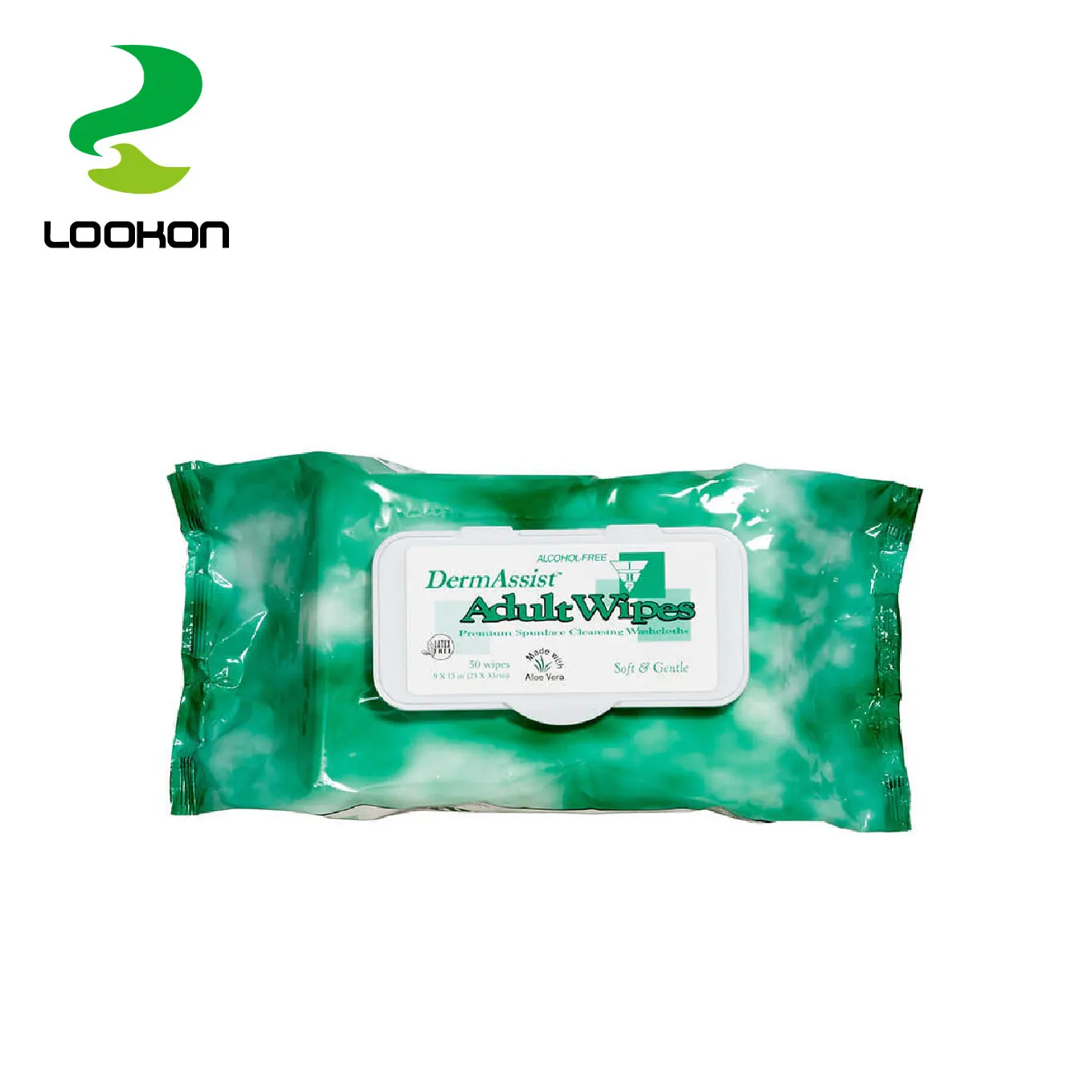 

Lookon Skincare Incontinence Barrier Wipes Dispenser For Bathroom