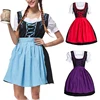 Lover Beauty Three-Piece Anime Maid Costume Waitress Uniform Cosplay Large Size Dresses Sexy Uniform