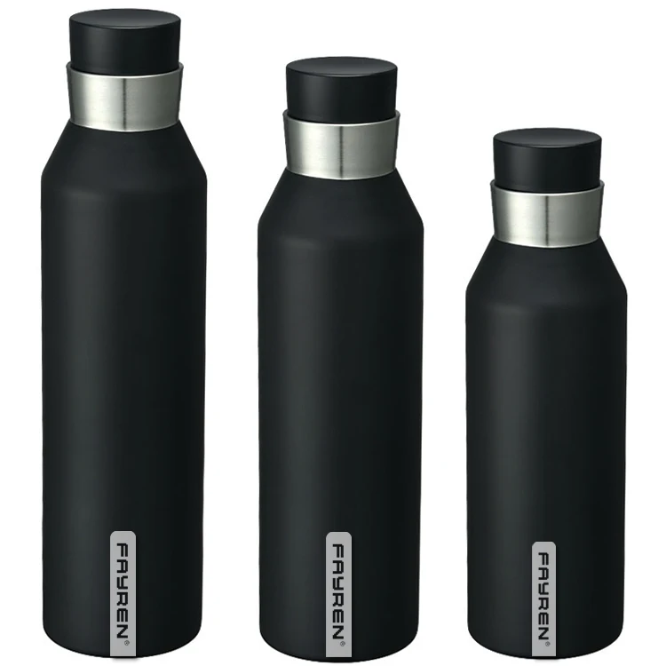 

Stylish double wall leak proof insulated vacuum flask with bamboo lid for outdoor sports, Customized color