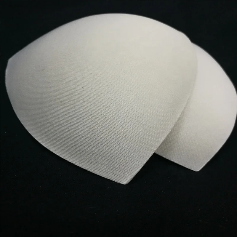 

Foams molded Swimming Insert Bra Pads Padding triangle bra cups for Wedding Accessories, Black,nude,white or customized