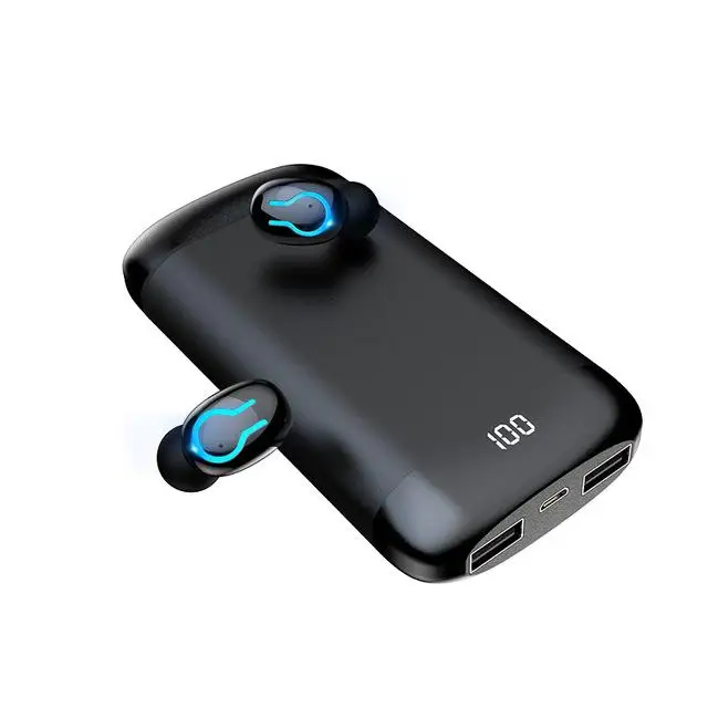 

HBQ-Q66 tws Hot Earphone wireless headphones headsets With Dual Mic and 6000mAh Battery Charge Case