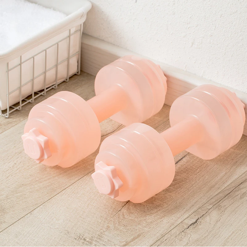 

Body Building Water Dumbbell Weight Dumbbells Fitness Gym Equipment fit Yoga For Training Sport Plastic Exercise Equipments