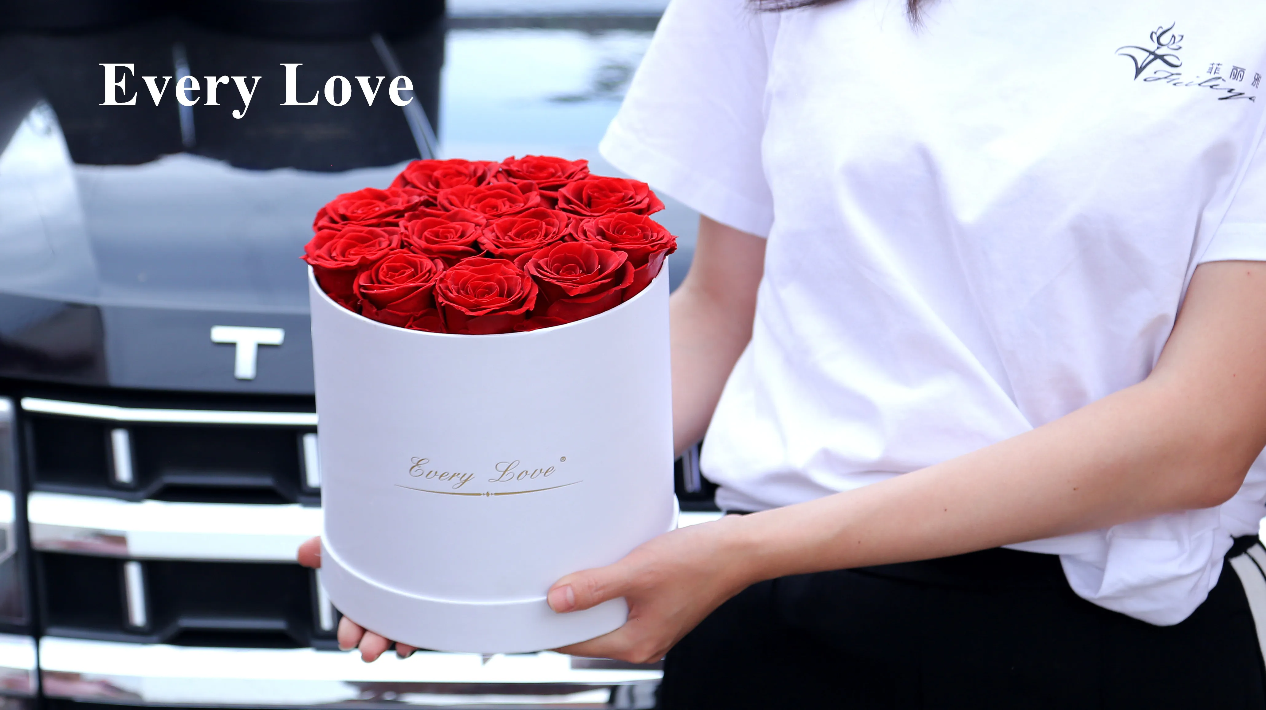 Wholesale 2020 New Idea Valentines Gift Sets Eternal Rose Flower