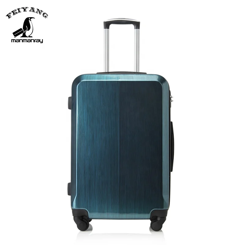 

Smooth surface luggage travel trolley suitcase hard shell luggage, Blue,deep blue,red,silver,customized