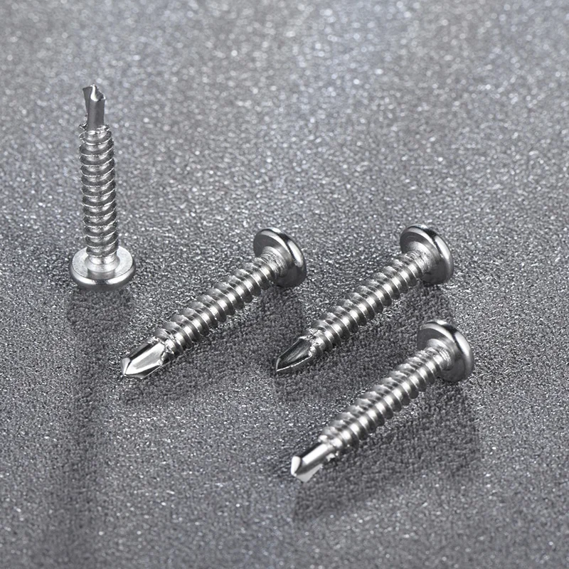 
Screws Stainless Steel 410 Pan Head Self-drilling 