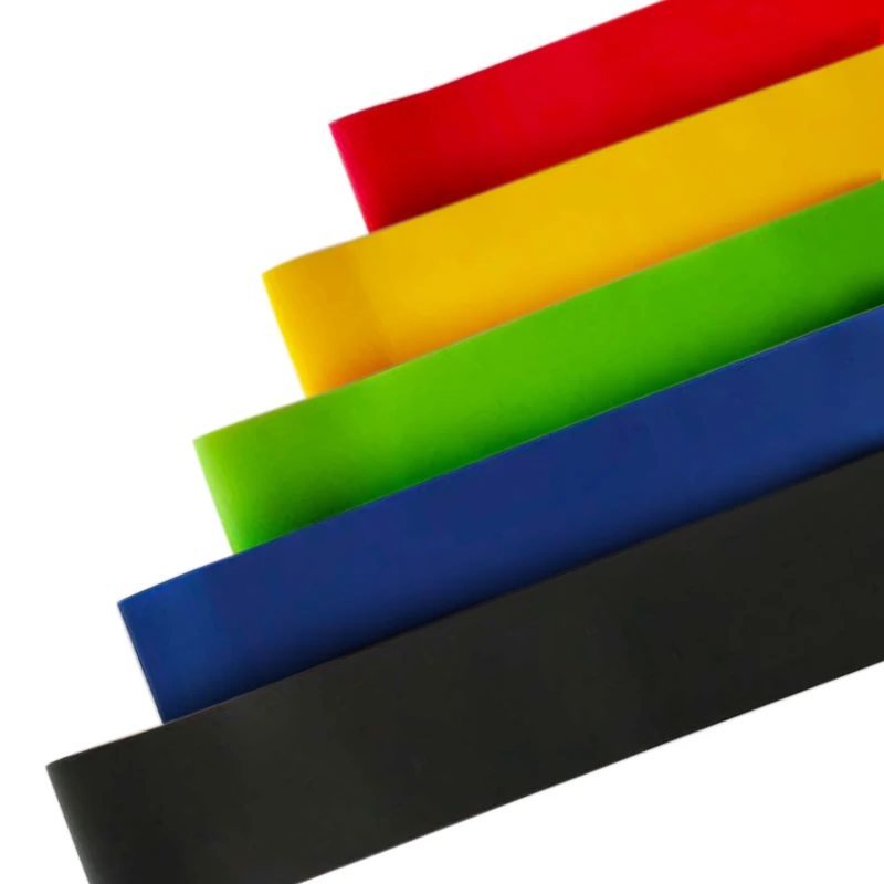 

2021 Custom Sport Elastic Anti Slip Loop Latex Mini Band, Black,blue,green,yellow,red or customized