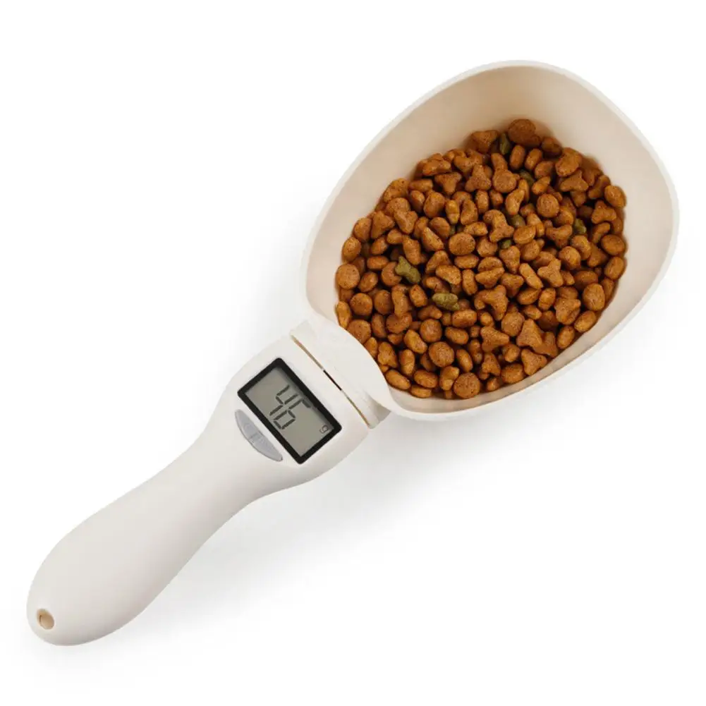 

Veterinary Equipment 800g/1g 250ml scoop Pet Bowl electronic digital weighing cup pet food scale measuring spoon for dogs cat