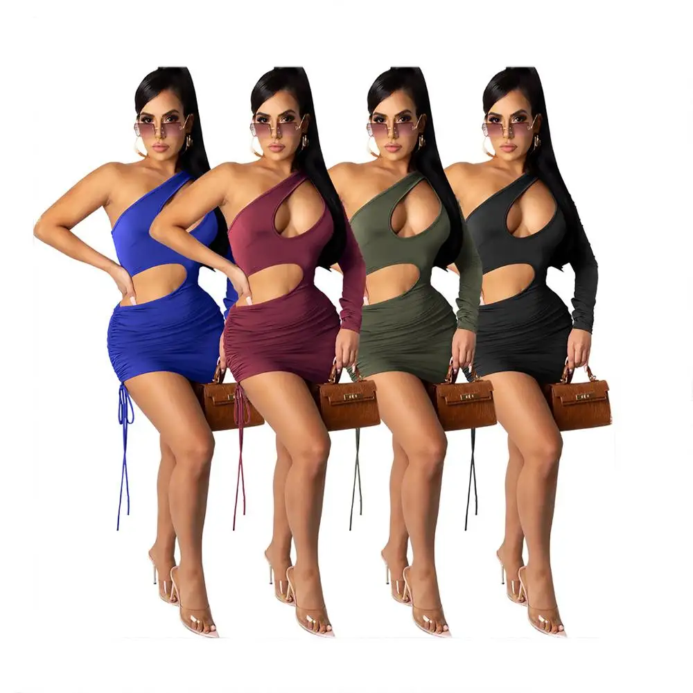 

2021 Women Spring Summer New Sexy Dress High Waist Woman Club Dress, Optional
