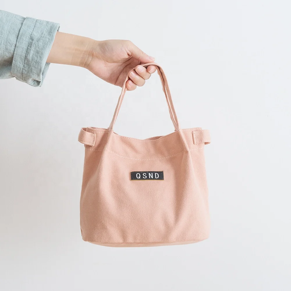 

New Fashion Ladies Single Shoulder Bucket Handbag Canvas Tote Bags