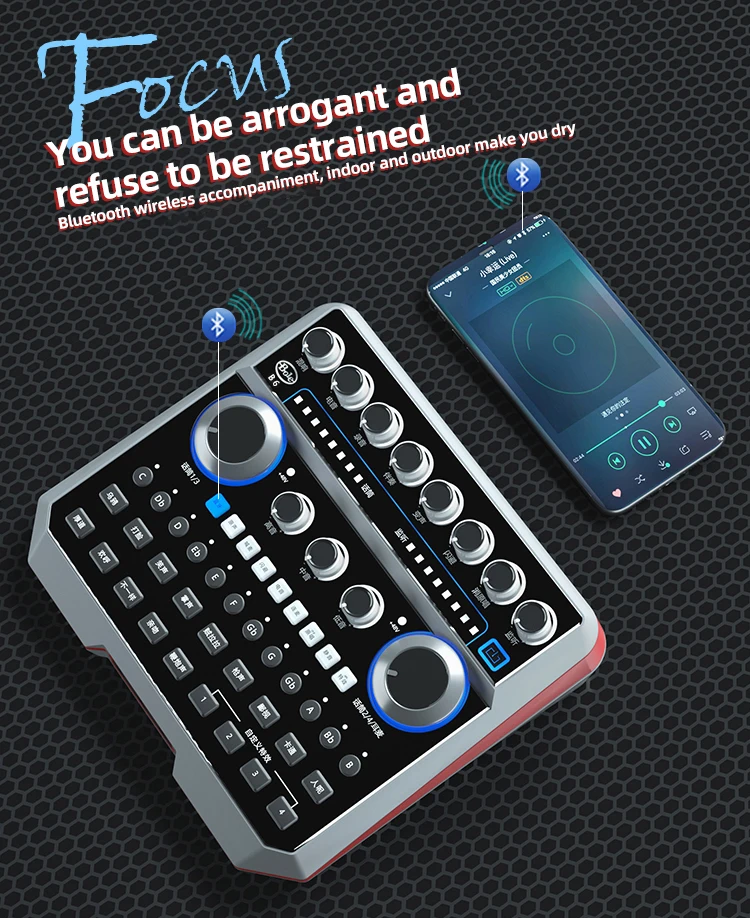 Best Quality China Manufacturer Sound Card Xox K10