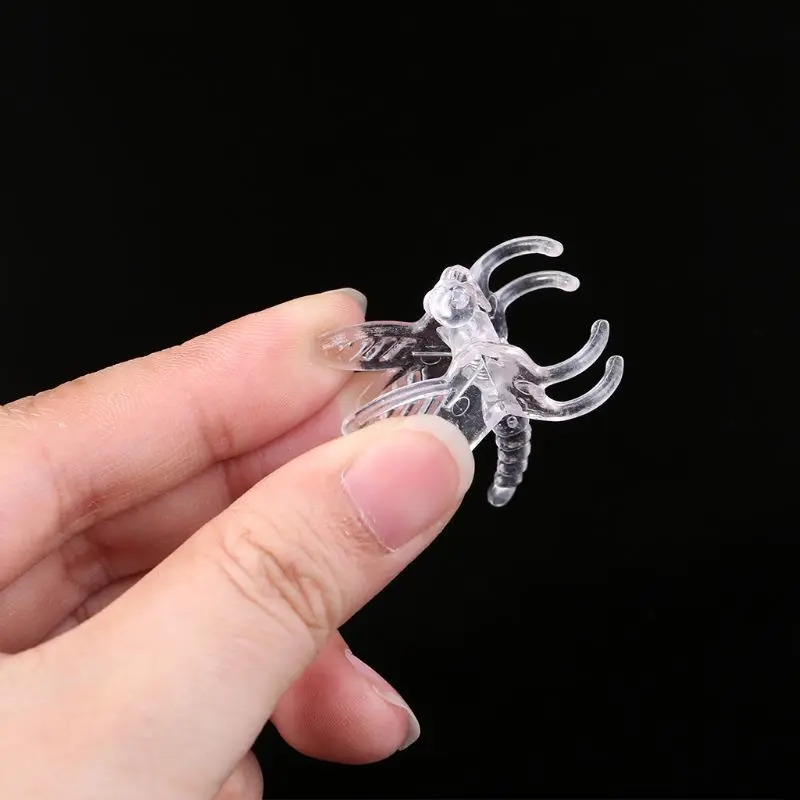 

30Pcs Dragonfly Orchid Clips Orchid Grower Support Cute Garden Plant Flower Vine Support Clips, As photo