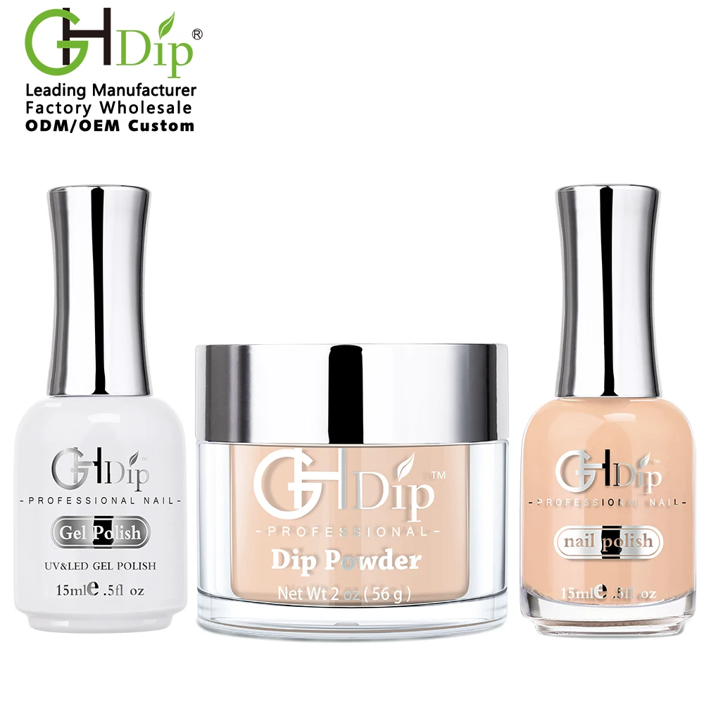 

Organic Acrylic Dipping Powder Nude Color For Ombre Nail Without Odor, 2000 colors