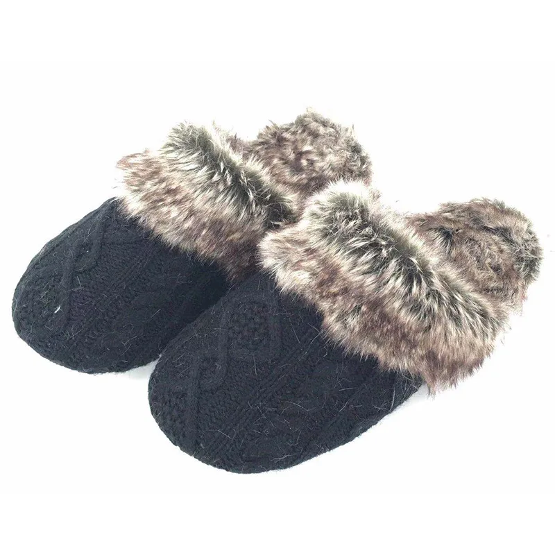 

Fashion Fur Fluffy Slippers Plush New Color Indoor House Slipper  Fits All Sandals For Women