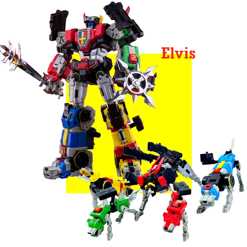 

Free Shipping! Transformation Toy Lucky Cat Micro Cosmos MC-01 Set of 5 Voltron GoLion Boxed New In Stock