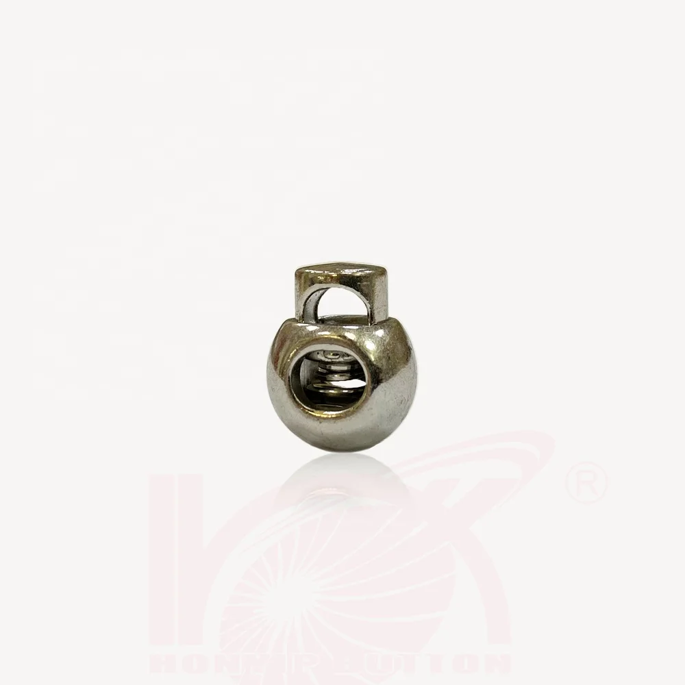 

2021 Custom Alloy Drawstring Spring Cord Lock Stopper