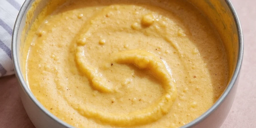 Comparing store-bought and homemade tahina side by side