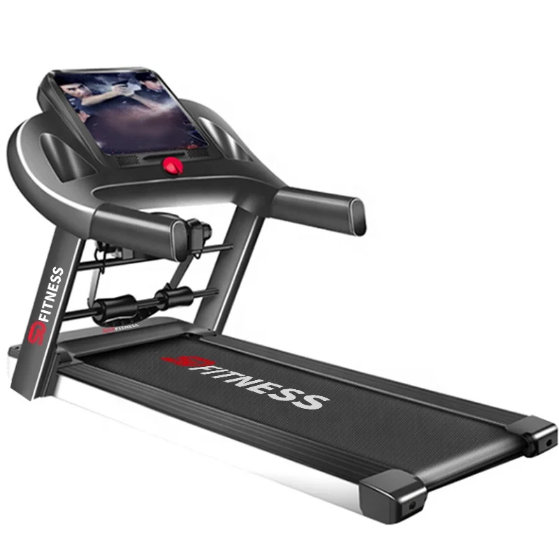 

SD-TS5 Hot sale home gym exercise machine electric motorized 2.0HP treadmill with wider running surface, Black