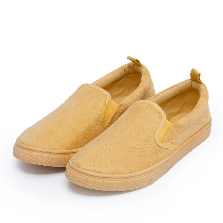 

Men Unisex Spring Summer Slip On Suede Loafers Flats Casual Sneaker Custom Logo