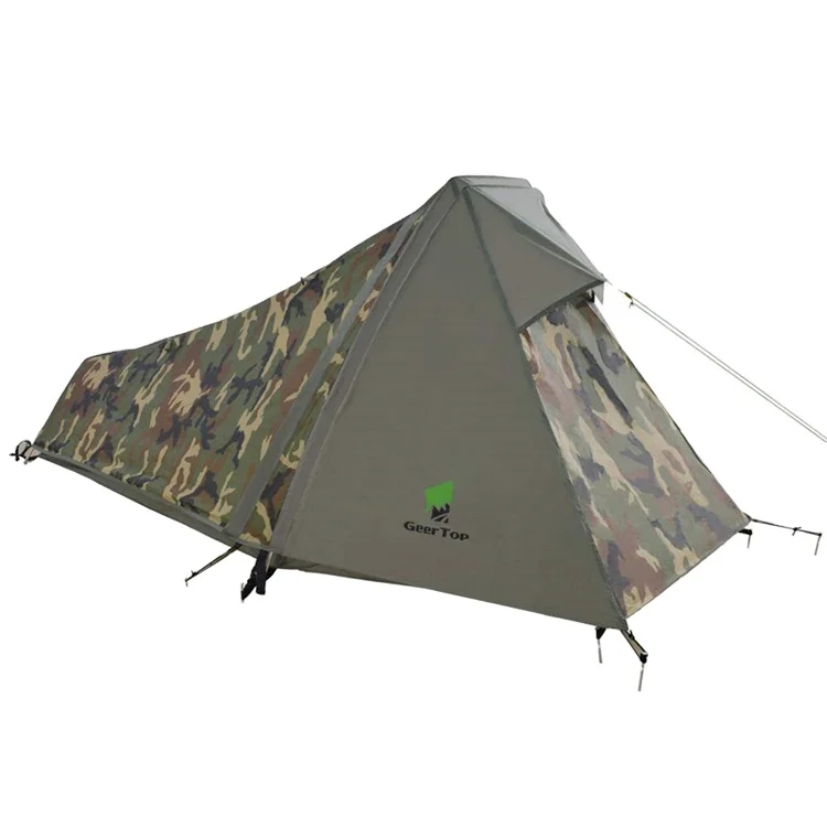 

Single person Portable Outdoor Camo Swag Camping Light Army Military style Tents