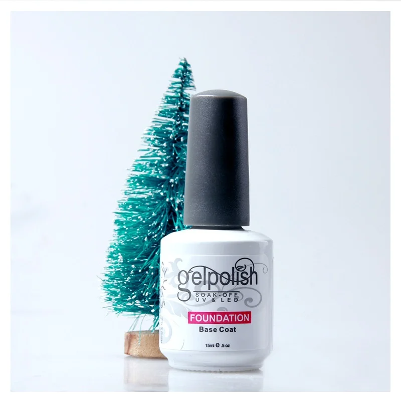 Bulk 15ml UV Nail Supplies Natural Resin Nail Art Base Coat Soak-off UV Rubber Base Gel Polish