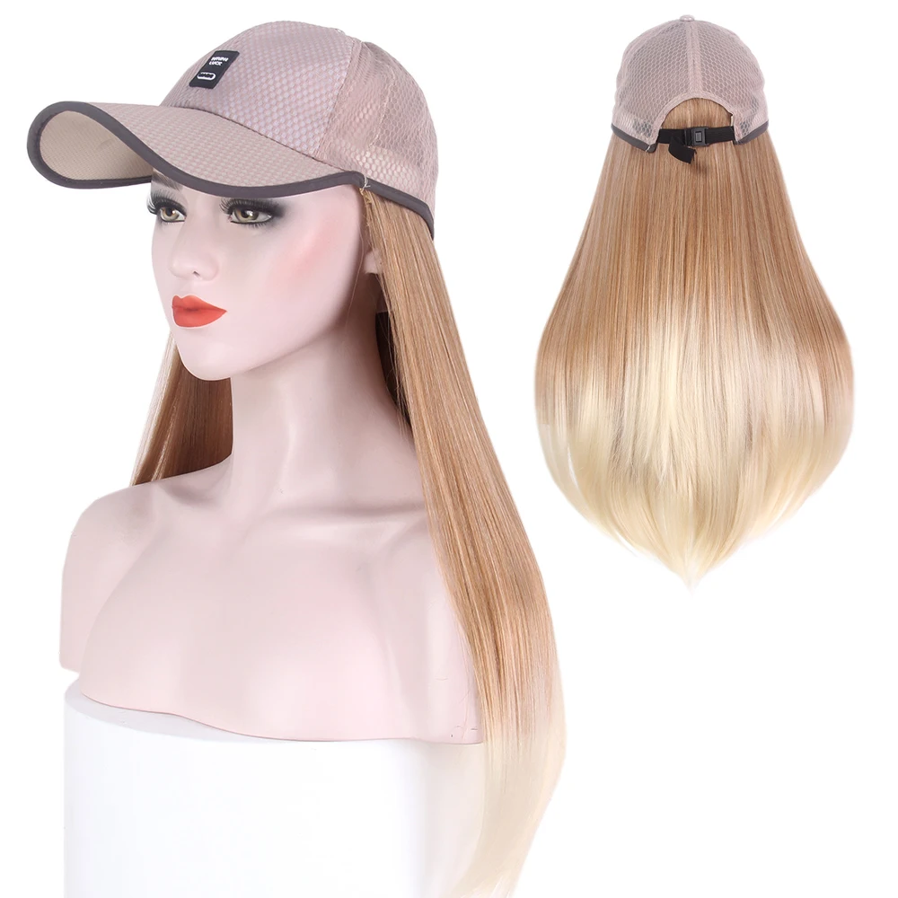 

Fantasy wig Custom New Synthetic Baseball Cap Wig
