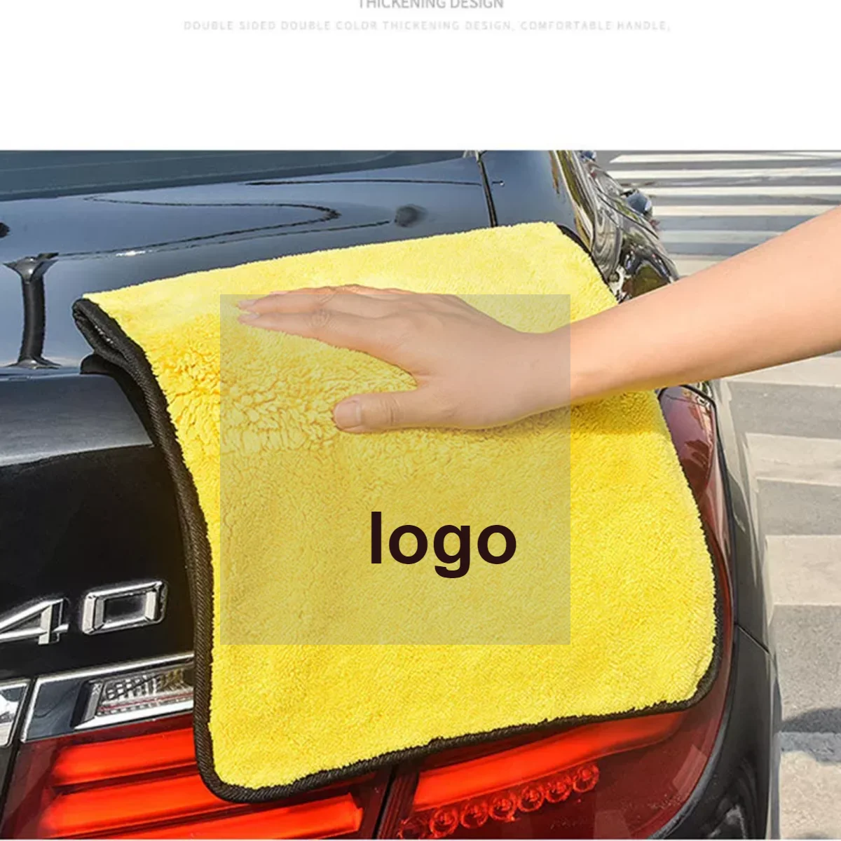 Bulk 800GSM Premium Plush Microfiber Towel Multifuction car Wash Drying Cleaning 