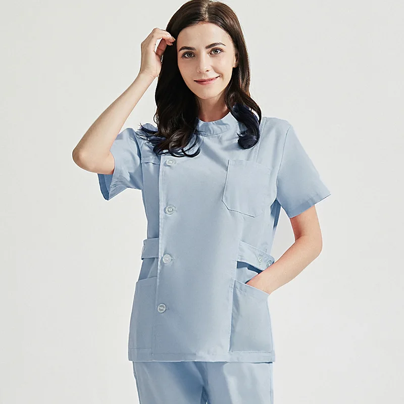 

scrubs uniforms sets nurse clothes women washing clothes suit short-sleeved surgical clot hospital uniform