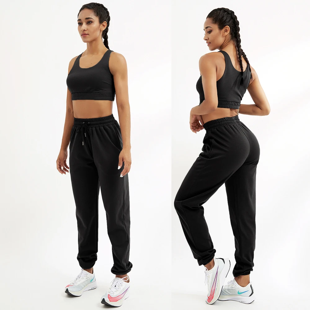 

Solid color sets high quality active set yoga suit sport wear