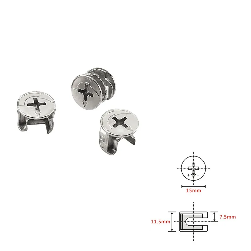 

Manufacturer Fastening Furniture Minifix Connector Cam Nut Plastic Dowels