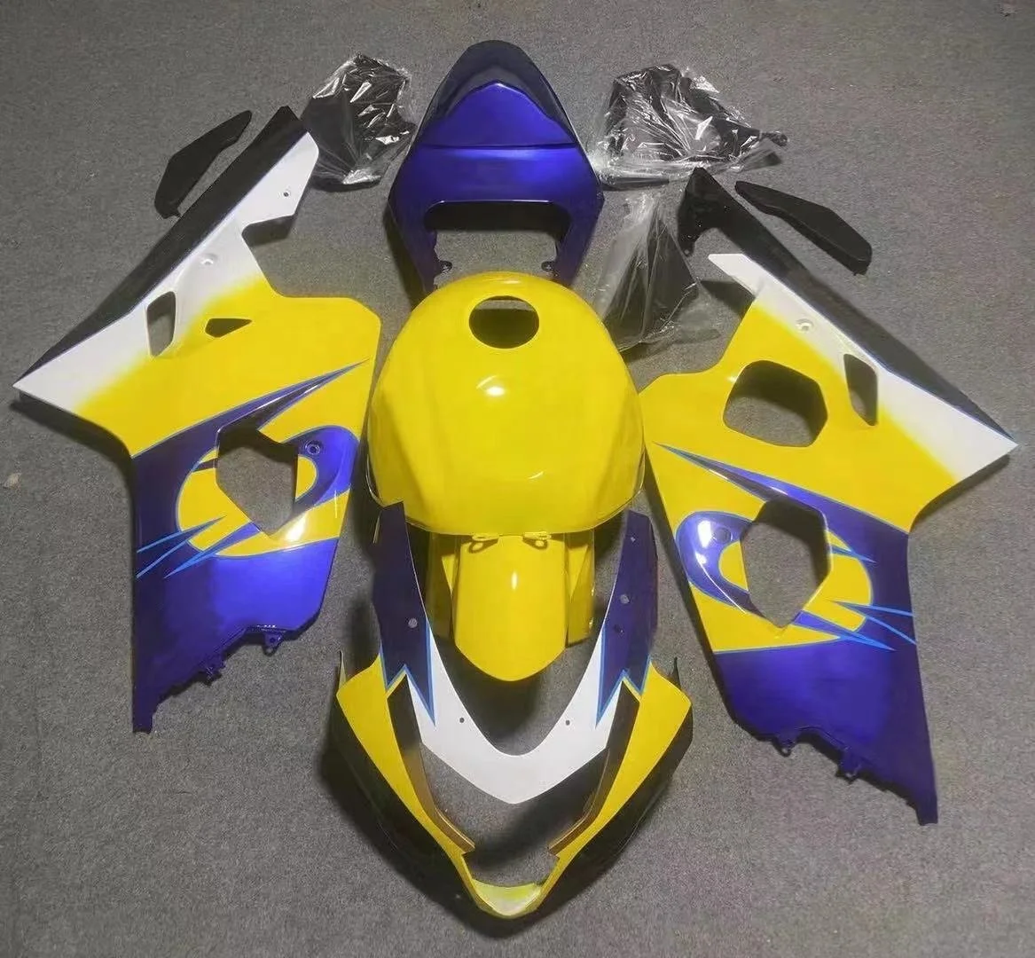 

2021 WHSC ABS Fairing BodyWork Kit For SUZUKI GSXR750 2004-2005, Pictures shown