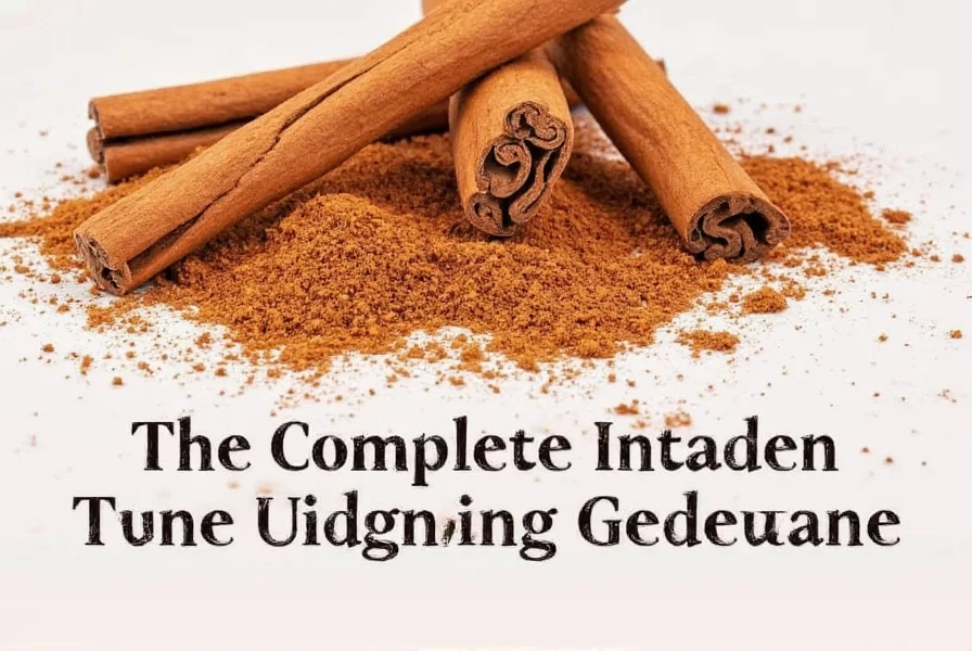 Various culinary applications of cinnamon including baked goods, savory dishes, and beverages