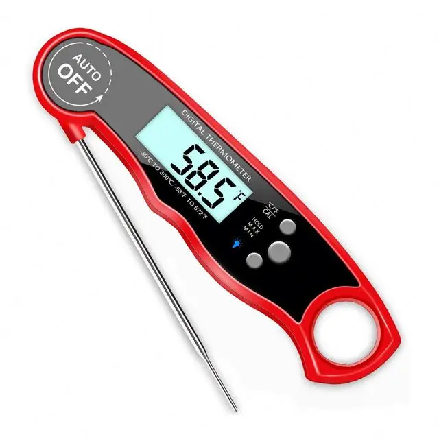 

BBQ Waterproof Instant Read Digital Meat Thermometer