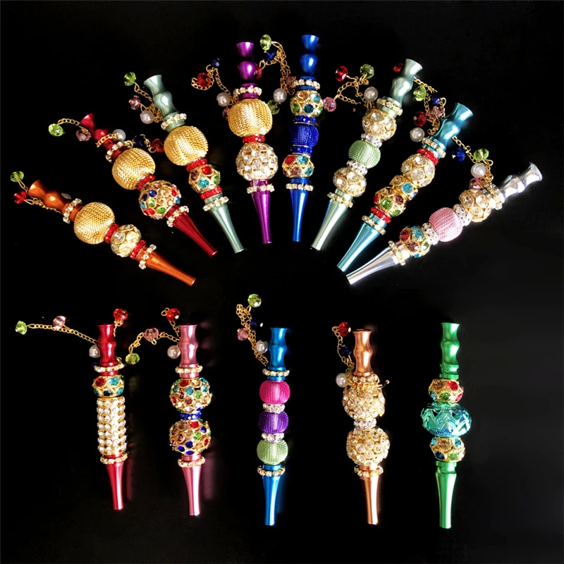 

Jewelry Alloy Shisha Hookah Mouth Tips Chicha Filter Tip Detachable Tips Hookah Mouthpiece Smoking Accessories