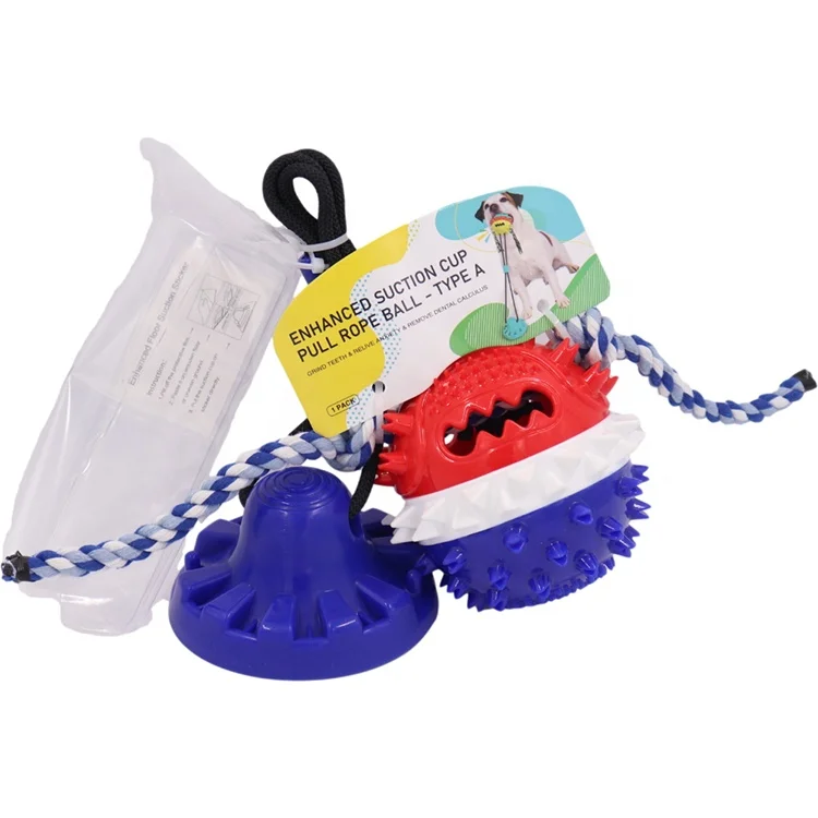 

Sucker Ball Strengthen Drawstring Vigorously Sucker Molar Teeth Bite Resistant Ball Strengthen Sucker Drawstring Ball Dog Toy