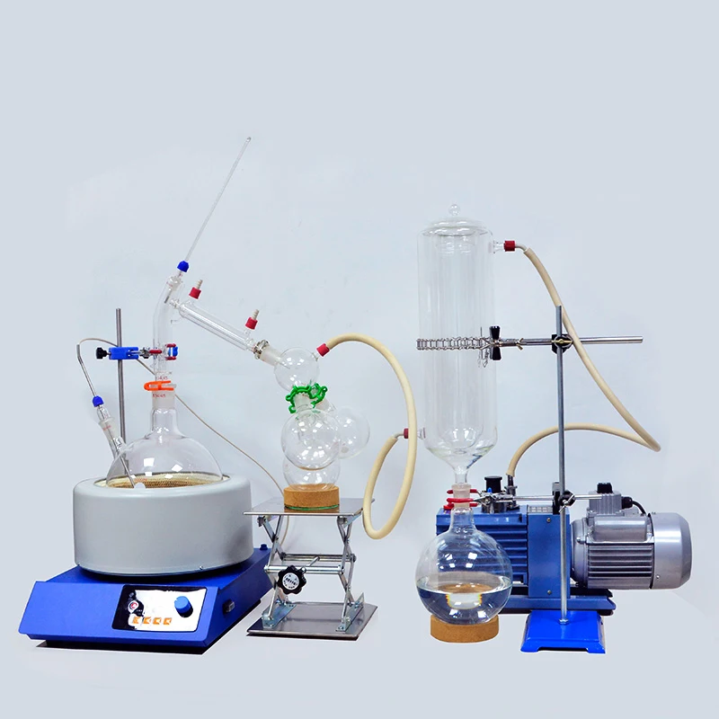 
Best Price 5l Glass Vacuum cbd Short Path Distillation 