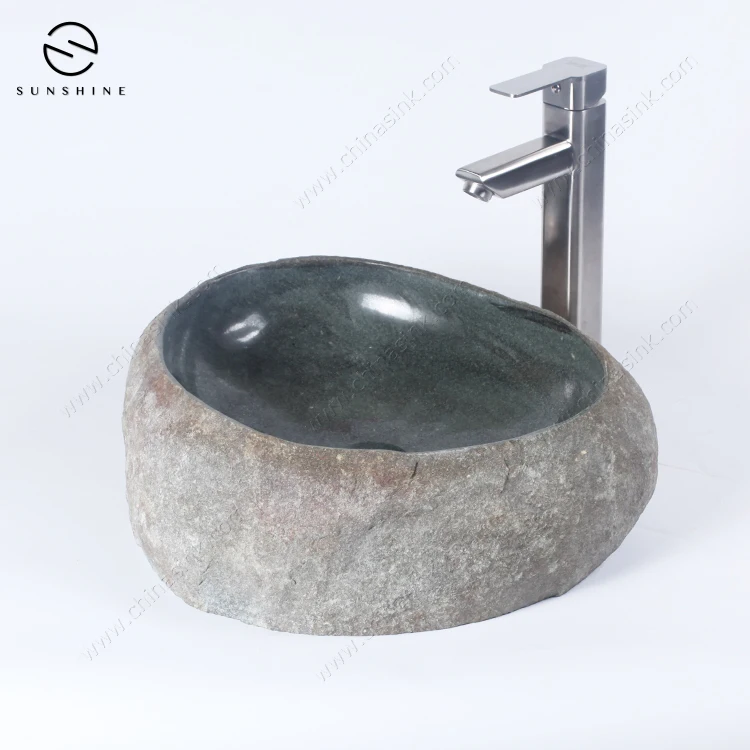 Wholesale Art Stone Counter Top Granite Washbasin For Outdoor